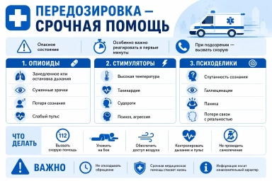 Помощь при передозировке в Плесецке