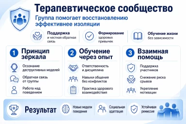 Терапевтическое сообщество в Плесецке